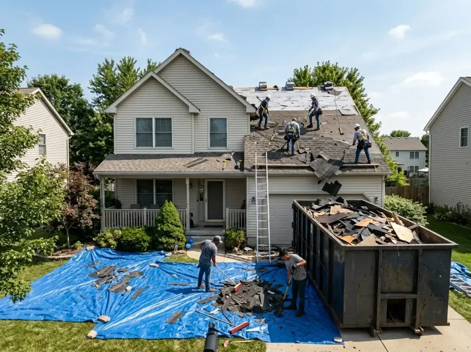 roof-replacement-debris-remova-004 — frequently asked questions, Cheapest Dumpster Rentals in Pierre Part, LA